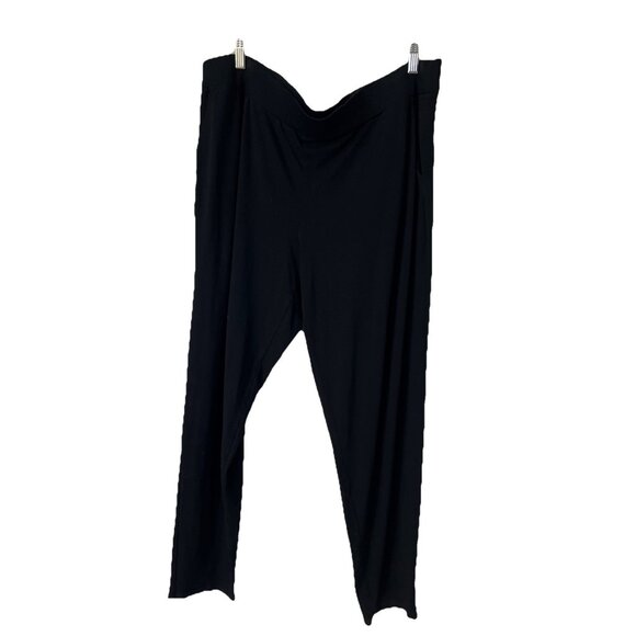 Eileen Fisher Pants - Eileen Fisher Women's Pull On Pants size XL Black  #RN78121 With Pockets